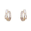Shell Double Layer Earrings with  Earrings, Color: EH1459