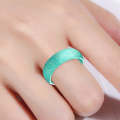 SH100 5.7mm Wide Silicone Ring Glitter Couple Ring No.5(Blue flashes)