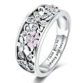 Fashion 925 Sterling Silver Daisy Flower Finger Rings for Women Wedding Engagement Jewelry, Ring ...