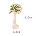 Forest Series Oil-Dripping Brooch(Coconut tree)