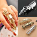 Vintage Punk Silver Cool Pointed Long Joint Ring(Bronze)