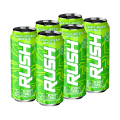 Rush Energy Drink  Sour Green Apple (6x500ml)