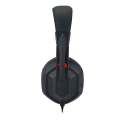 Redragon Over-Ear ARES Aux Gaming Headset  Black