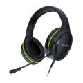 Sparkfox X-Box Stereo Headset - Black and Green