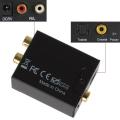 Digital to Analog Audio Converter for HDTV, DVD, PS4 and Xbox