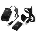 Xbox 360 controllers - 4-in-1 Battery Pack Dock  Black