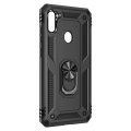 Raz Tech Shockproof Armor Stand Case Samsung Galaxy A11 (2020) - Black