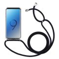 Phone Gel Case with Necklace, Strap for iPhone, Samsung and Huawei Smartphones - Samsung Galaxy A9
