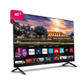 Condere - 40inch Frameless LED TV with 4K Live TV Box that support Video DStv, Netflix, Google TV