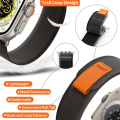 Trail Loop Strap For Apple Watch 42/44/45/49 mm & Transparent Screen Protector