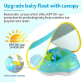Inflatable Baby Swim Float with Sun Canopy ,Infant & Children Pool Floaties