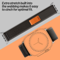 Trail Loop Strap For Apple Watch 42/44/45/49 mm & Transparent Screen Protector