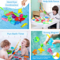 46 Pieces Magnetic Fishing Water Toy With Magnet Pole, Pool Party, Bath Toy
