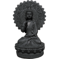 Canny Casts - Statue - Thai Style Aura Buddha - 18cm - White