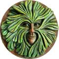 Canny Casts - Wall Hanging - Green Man (T3) - Available in all 4 Seasons - Winter