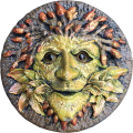 Canny Casts - Wall Hanging - Green Man (T4) - Available in all 4 Seasons - Spring
