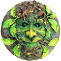 Canny Casts - Wall Hanging - Green Man (T5) - Available in all 4 Seasons - Autumn