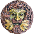 Canny Casts - Wall Hanging - Green Man (T6) - Available in all 4 Seasons - Summer