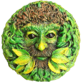 Canny Casts - Wall Hanging - Green Man (T6) - Available in all 4 Seasons - Winter