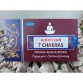 Spiritual - Seven Chakras - Box of 12 Tubes