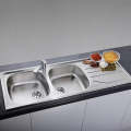 Franke Nouveau NVN 621 Double Bowl Inset Sink - Stainless Steel