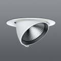 Spazio Radius LED Downlight 45W 120lm Warm White - White
