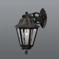 Spazio Anna/Bisso Resin Lantern 60W Wall Light - Black