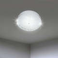 LED Ceiling Fitting with Glass & Crystals