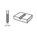 DREMEL Tungsten Carbide Cutter Pointed Tip 9903 3.2mm