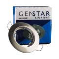 Genstar Aluminium Non-Tilt Downlight 78mm - Satin Chrome