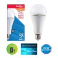 Eurolux LED Fast Charging Rechargeable Lamp E27 6W Warm White