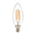 K. Light E14 LED Filament Candle Bulb 4W