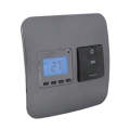 VETi 1 Programmable Thermostat with Isolator Switch 4 x 4 - Black Modules