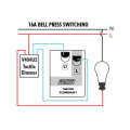 VETi 3 2 Lever 2 Way Light & Dimmer Switch 4 x 2