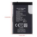 Teche Replacement Battery for Nokia 1100 BL-5C
