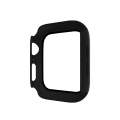 Lito 40MM Black Full Covered Tempered Glass Screen Protector & Protective Case for Apple Watch