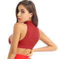 Belle Amoureuse - Sexy See Through Sheer Lingerie Crop Top - One Size - Red