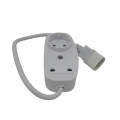 Selectrix 2500W 3 Prong & EU to IEC Cord Adapter