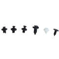 100Pcs Assorted Car Body Plastic Push Retainer Pin Rivet Fasteners Kit