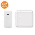 87W USB-C MagSafe MacBook Charger - White