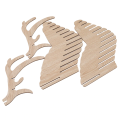 MiHuis 3D Wooden Deer Head