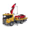 Bruder Scania Super 560R Tow Truck With Roadster & Light & Sound Module (58CM LONG)