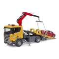 Bruder Scania Super 560R Tow Truck With Roadster & Light & Sound Module (58CM LONG)