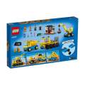 LEGO City Construction Trucks and Wrecking Ball Crane 60391 Building Toy Cars (235 Pieces)