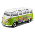Maisto Die-Cast Model - Hippie Line VW Samba Van Scale 1:25