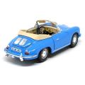 Bburago 1/18 Porsche 356B Cabriolet 1961 - Blue