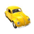 Lucky Diecast Volkswagen Beetle 1967 Bright Yellow 1:24 Scale Diecast Car