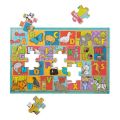 Melissa & Doug Natural Play Floor Puzzle - ABC Animals