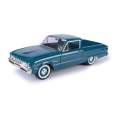 Motormax 1:24 Scale 1960 Ford Ranchero Turquoise Diecast Vehicle