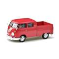 Motormax 1:24 Scale Volkswagen Type 2 (T1) - Pickup Red Diecast Vehicle